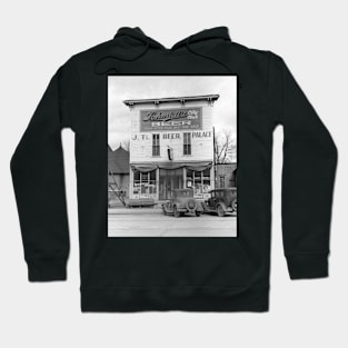 Beer Palace Tavern, 1940. Vintage Photo Hoodie